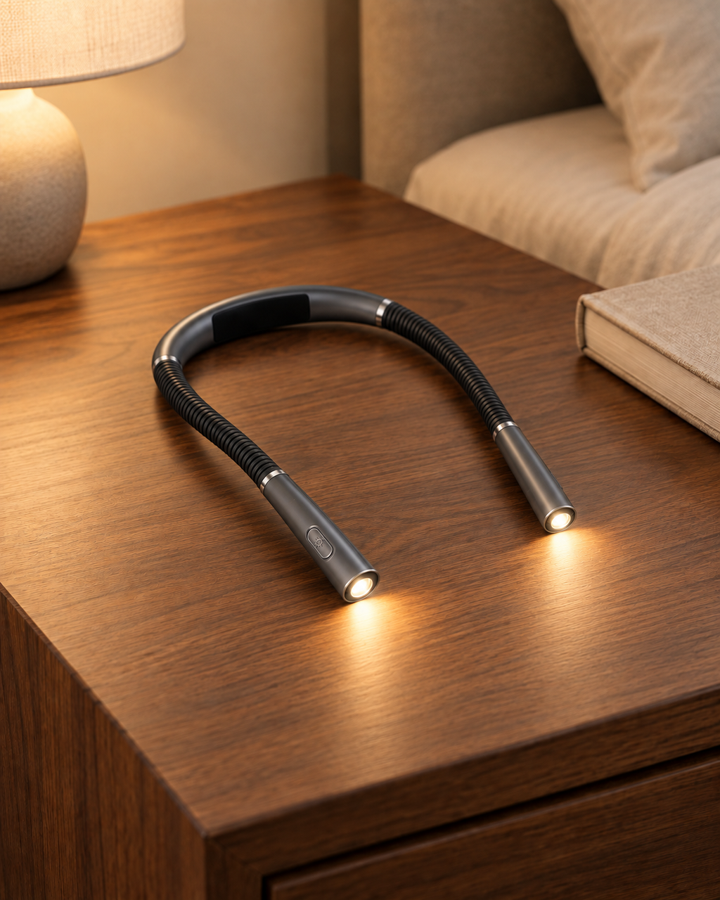 Luma Loop — Hands-Free LED Reading Light
